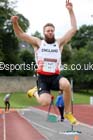 Senior mens long jump, EAP International Combined Events, Hexham Northumberland. Photo: David T. Hewitson/Sports for All Pics